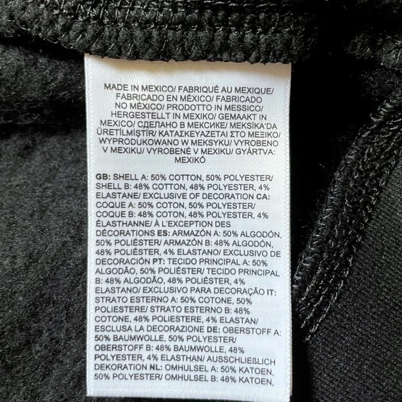 The North Face Women’s Heritage Patch Full Zip Black Hoodie - Picture 5 of 8